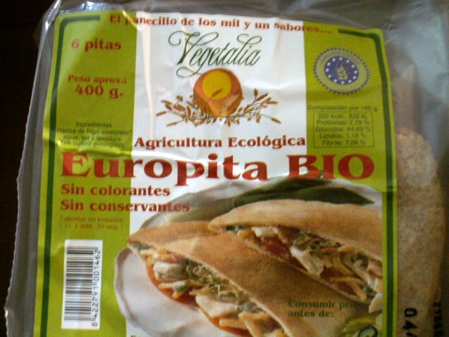 Con las harinas de los cereales se elaboran todo tipo de panes, entre ellos las ricas pitas.